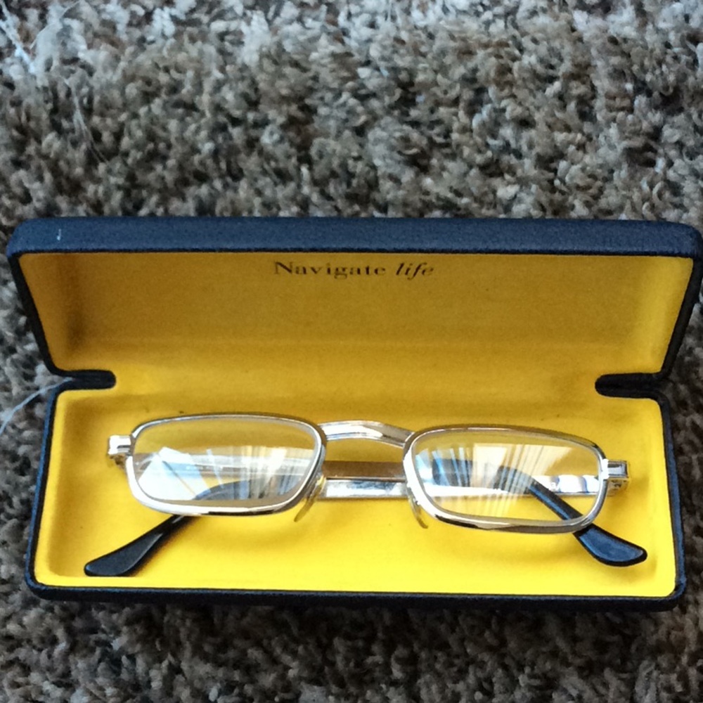 Creative Eyewear Silver Filled Rx Eyeglasses Frame